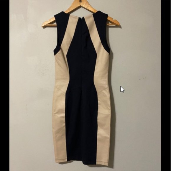 DAVID LERNER | Genuine Lambskin Dress | S - Picture 4 of 7